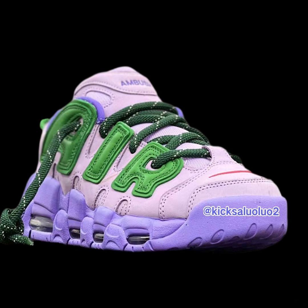 【国内 8/4、10/6 発売予定】AMBUSH x NIKE AIR MORE UPTEMPO LOW (アンブッシュ ナイキ エア モア アップテンポ ロー) [FB1299-001/FB1299-200/FB1299-500]