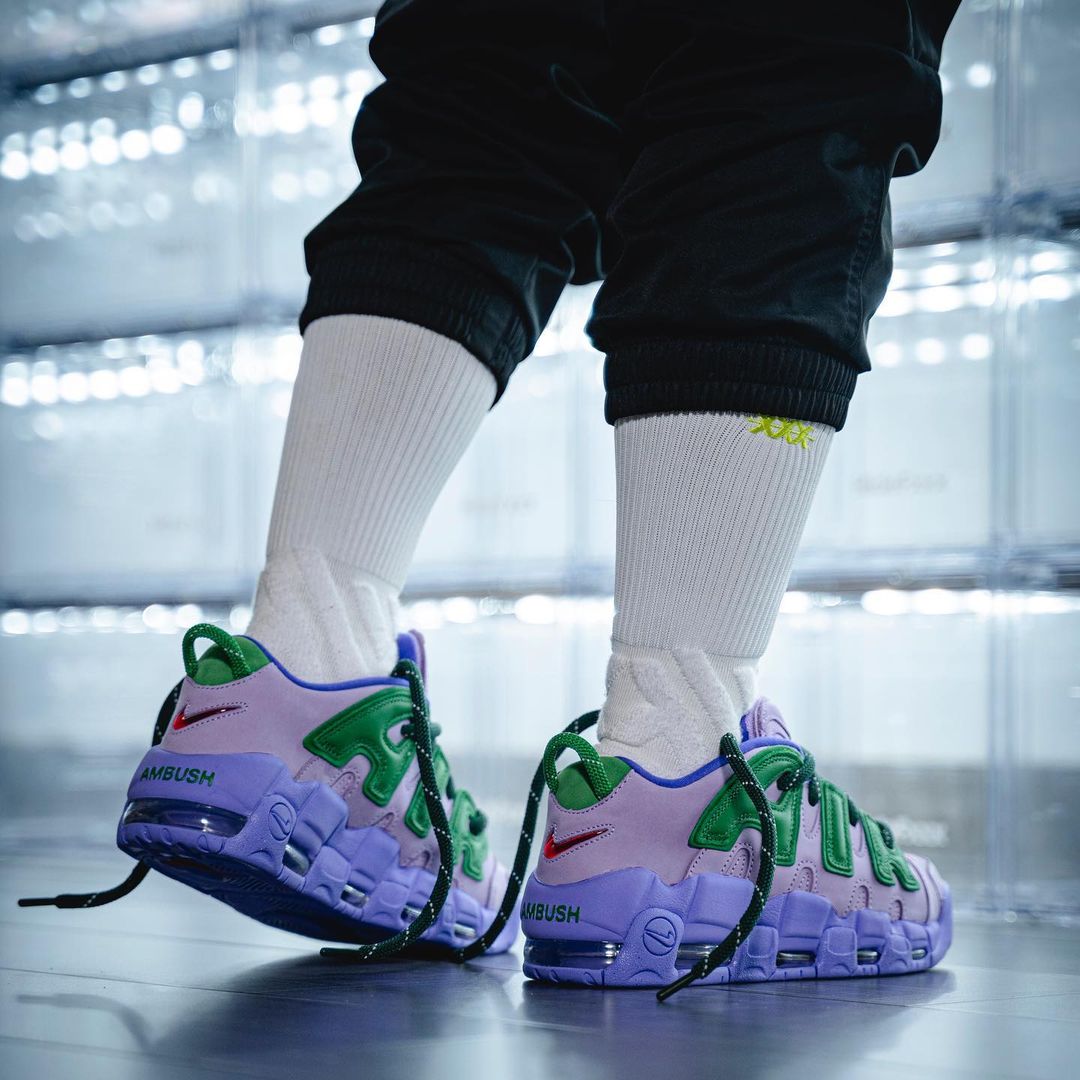 ナイキ ×アンブッシュ AMBUSH  AIR MORE UPTEMPO LOW SP FB1299-200 エアモアアップテンポスニーカー メンズ 28.5cm