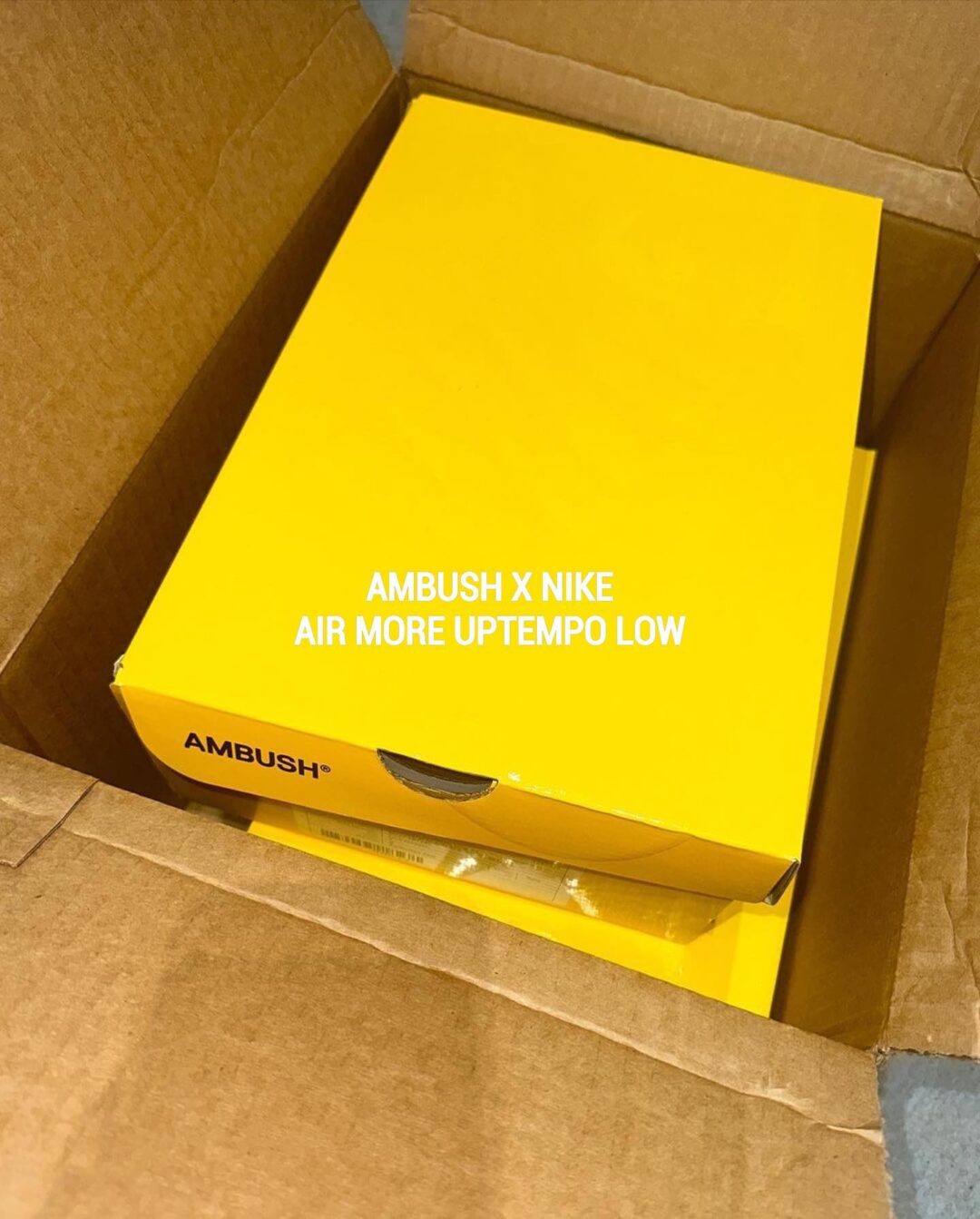 【国内 8/4、10/6 発売予定】AMBUSH x NIKE AIR MORE UPTEMPO LOW (アンブッシュ ナイキ エア モア アップテンポ ロー) [FB1299-001/FB1299-200/FB1299-500]