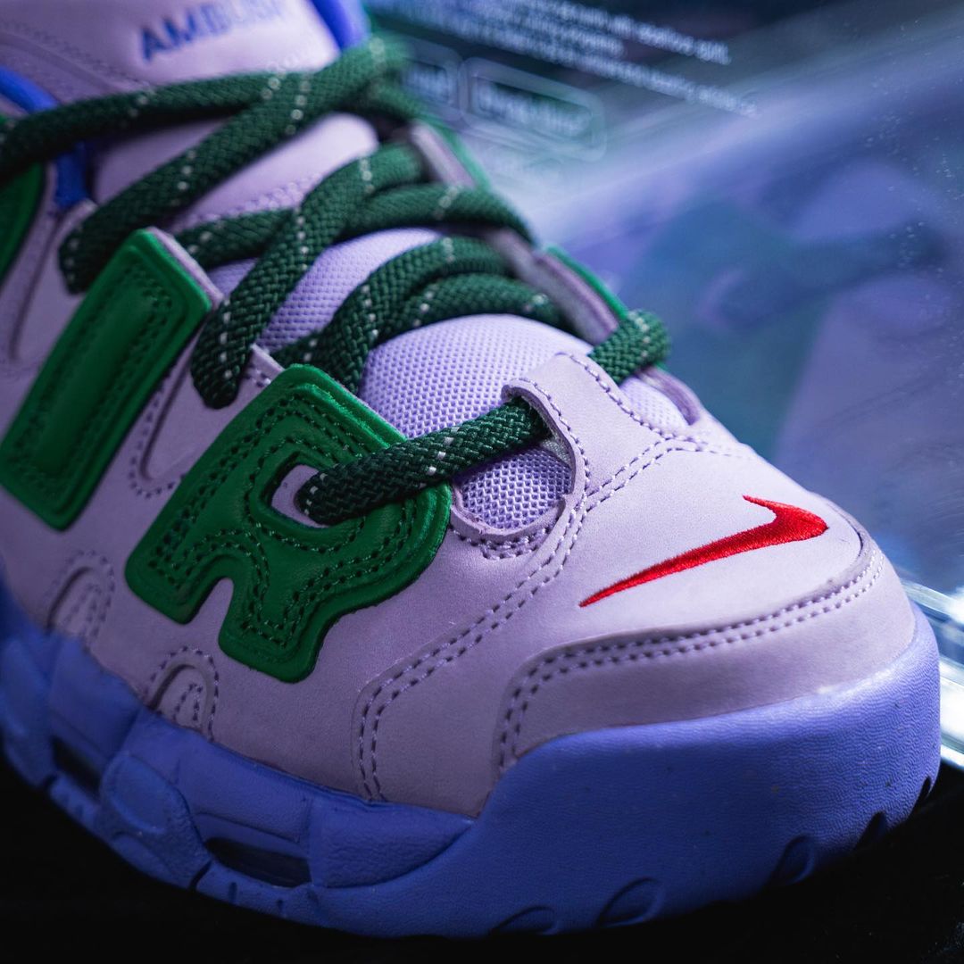 【国内 8/4、10/6 発売予定】AMBUSH x NIKE AIR MORE UPTEMPO LOW (アンブッシュ ナイキ エア モア アップテンポ ロー) [FB1299-001/FB1299-200/FB1299-500]