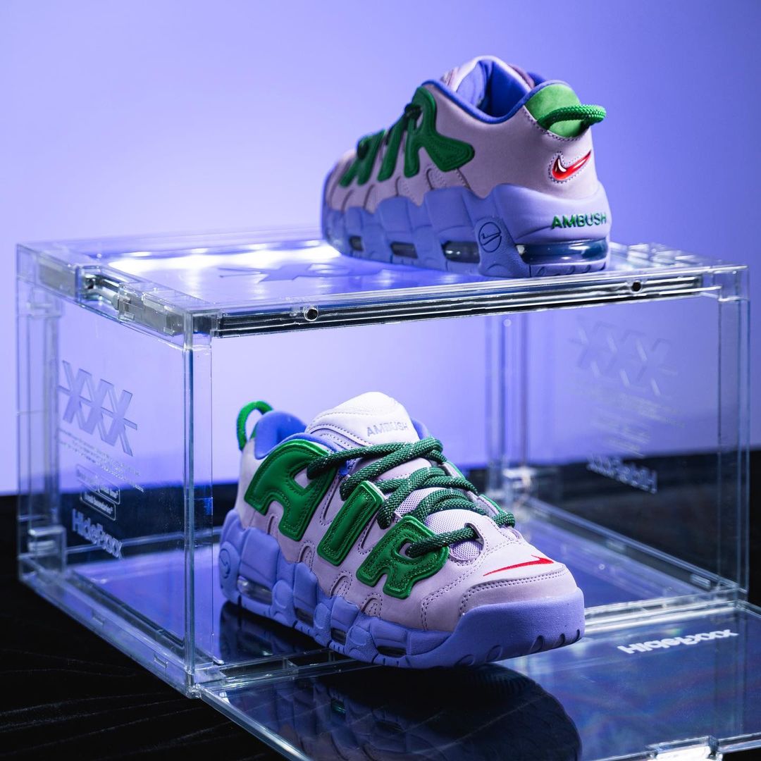 【国内 8/4、10/6 発売予定】AMBUSH x NIKE AIR MORE UPTEMPO LOW (アンブッシュ ナイキ エア モア アップテンポ ロー) [FB1299-001/FB1299-200/FB1299-500]