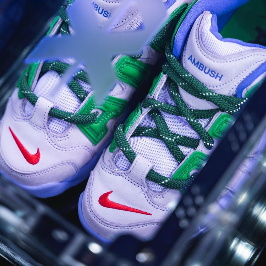 【国内 8/4、10/6 発売予定】AMBUSH x NIKE AIR MORE UPTEMPO LOW (アンブッシュ ナイキ エア モア アップテンポ ロー) [FB1299-001/FB1299-200/FB1299-500]