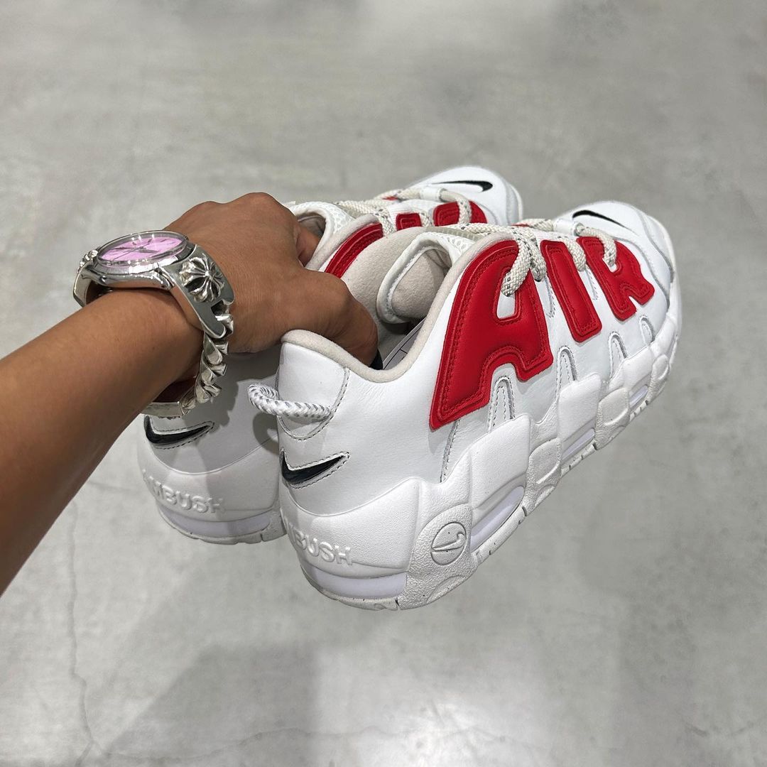 【国内 8/4、10/6 発売予定】AMBUSH x NIKE AIR MORE UPTEMPO LOW (アンブッシュ ナイキ エア モア アップテンポ ロー) [FB1299-001/FB1299-200/FB1299-500]