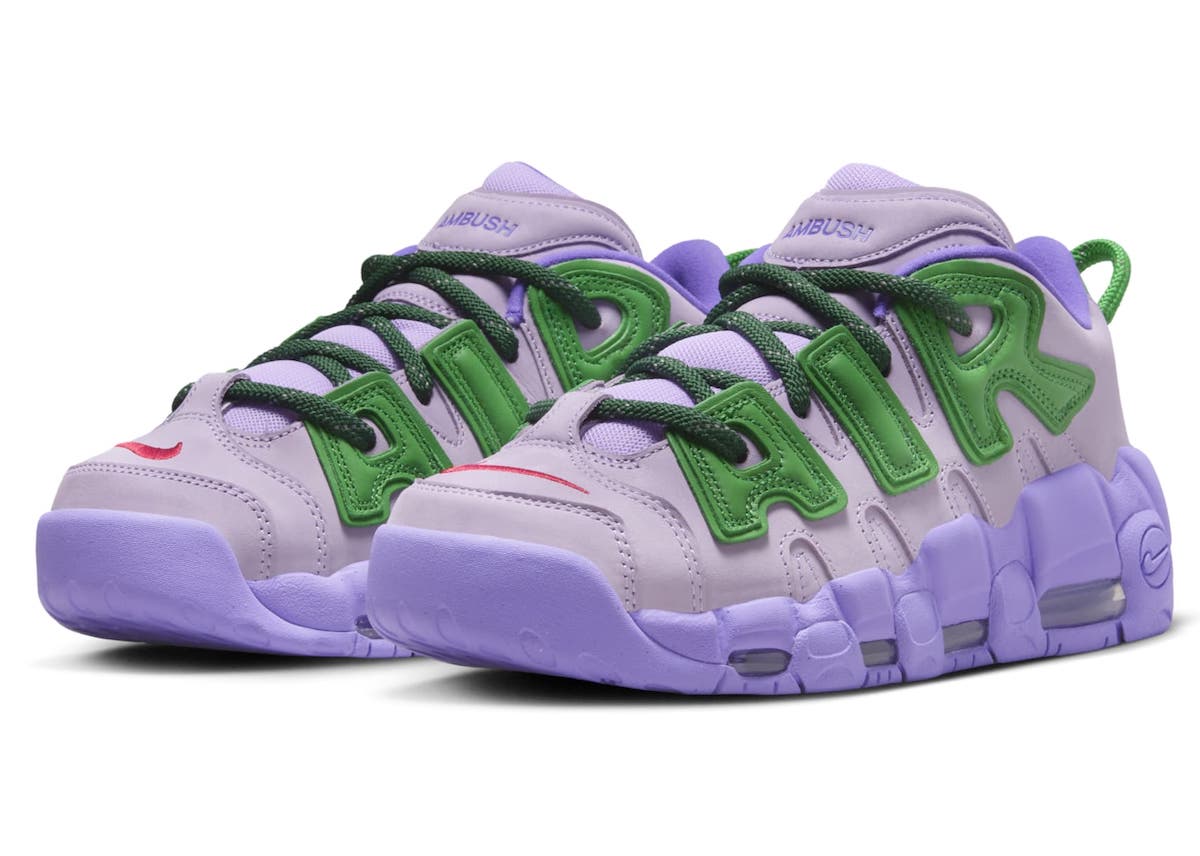 【国内 8/4、10/6 発売予定】AMBUSH x NIKE AIR MORE UPTEMPO LOW (アンブッシュ ナイキ エア モア アップテンポ ロー) [FB1299-001/FB1299-200/FB1299-500]