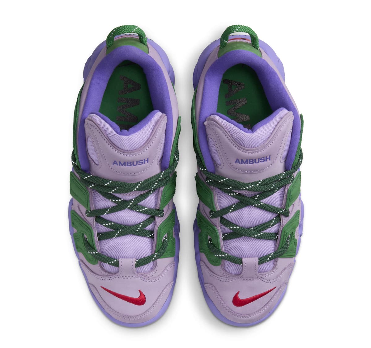 【国内 8/4、10/6 発売予定】AMBUSH x NIKE AIR MORE UPTEMPO LOW (アンブッシュ ナイキ エア モア アップテンポ ロー) [FB1299-001/FB1299-200/FB1299-500]