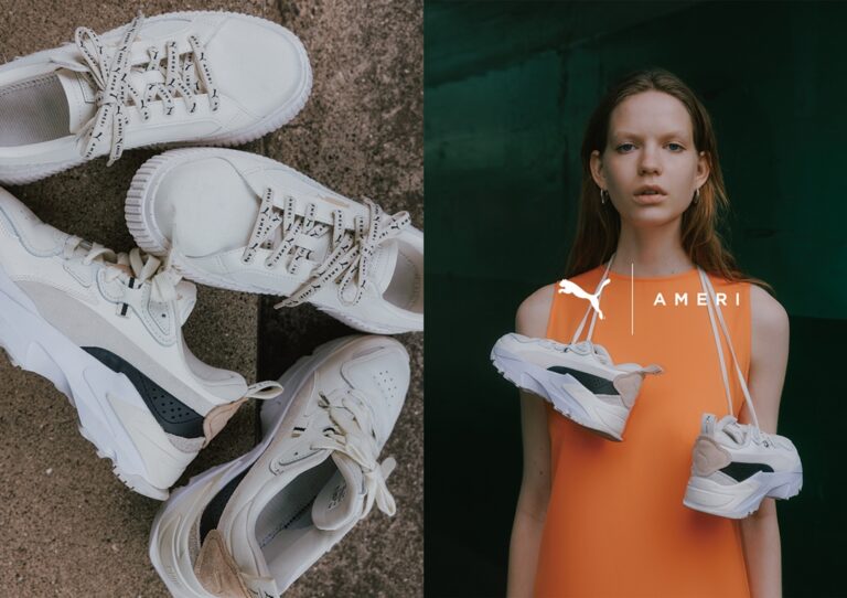 PUMA x AMERI 初コラボフットウェアが4/13 発売 (プーマ アメリ