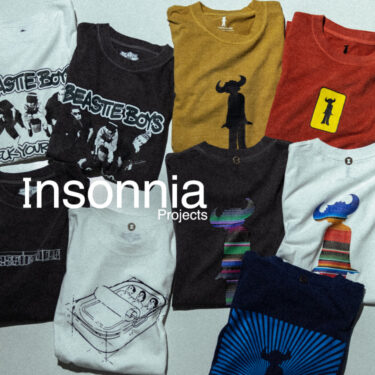 「BEASTIE BOYS」や「JAMIROQUAI」にフィーチャーした別注モデルを取り揃えた Insonnia Project 2023 S/S コレクションが4/7、4/14 発売 (インソニアプロジェクト)