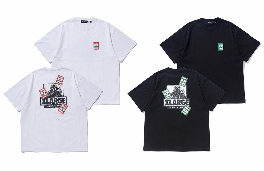 XLARGE × have a good time コラボレーション最新作が4/29 発売 ​(エクストララージ ハヴアグッドタイム)