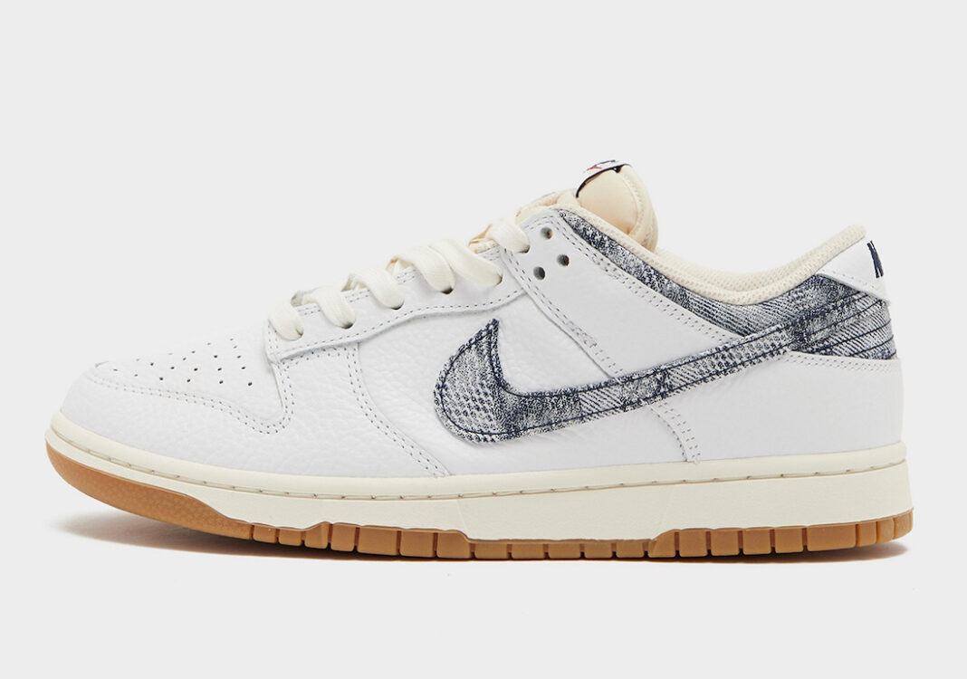 海外 7/4 発売予定！ナイキ ダンク ロー “ウォッシュドデニム” (NIKE DUNK LOW “Washed Denim”) [FN6881-100]