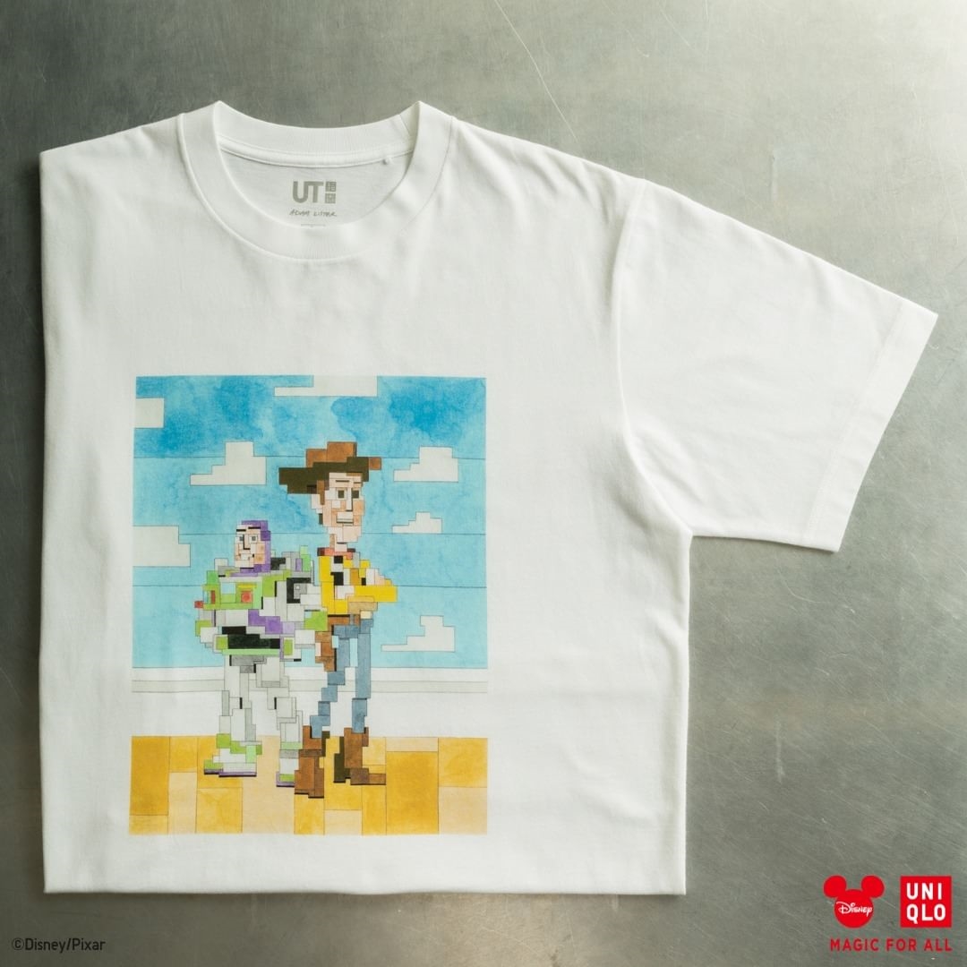 ユニクロ UTから現代アーティストが描くピクサーキャラクター「ピクサー アート」が6月上旬 発売 (UNIQLO PIXAR)