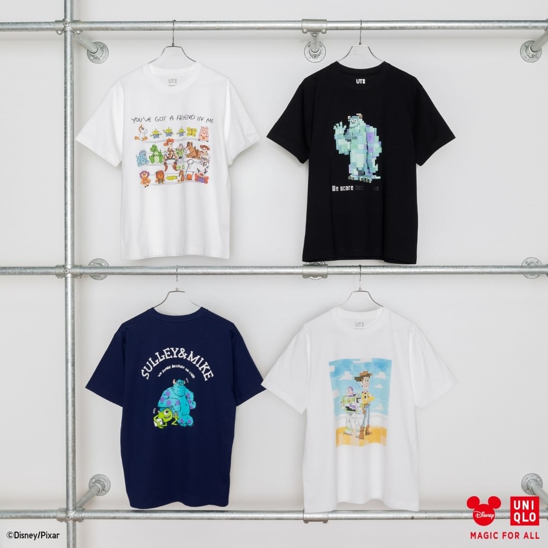 ユニクロ UTから現代アーティストが描くピクサーキャラクター「ピクサー アート」が6月上旬 発売 (UNIQLO PIXAR)