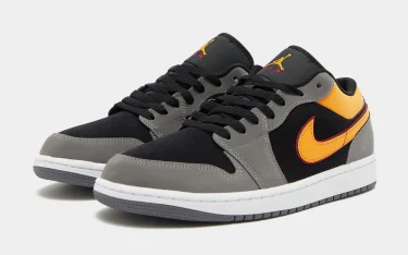 2023年 発売予定！ナイキ エア ジョーダン 1 ロー "ブラック/グレー/オレンジ" (NIKE AIR JORDAN 1 LOW "Black/Grey/Orange")