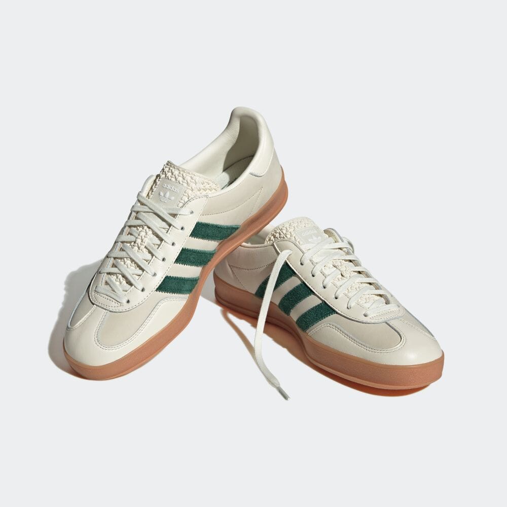 【国内 4/20 発売】adidas Originals GAZELLE INDOOR “White/Dark Green” (ノア アディダス オリジナルス ガゼル インドア “ホワイト/ダークグリーン”) [ID2567]