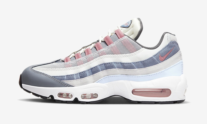 【6/15~ NIKEアプリ先行販売】ナイキ エア マックス 95 “ヴァストグレー/レッドスターダスト” (NIKE AIR MAX 95 “Vast Grey/Red Stardust”) [DM0011-008]