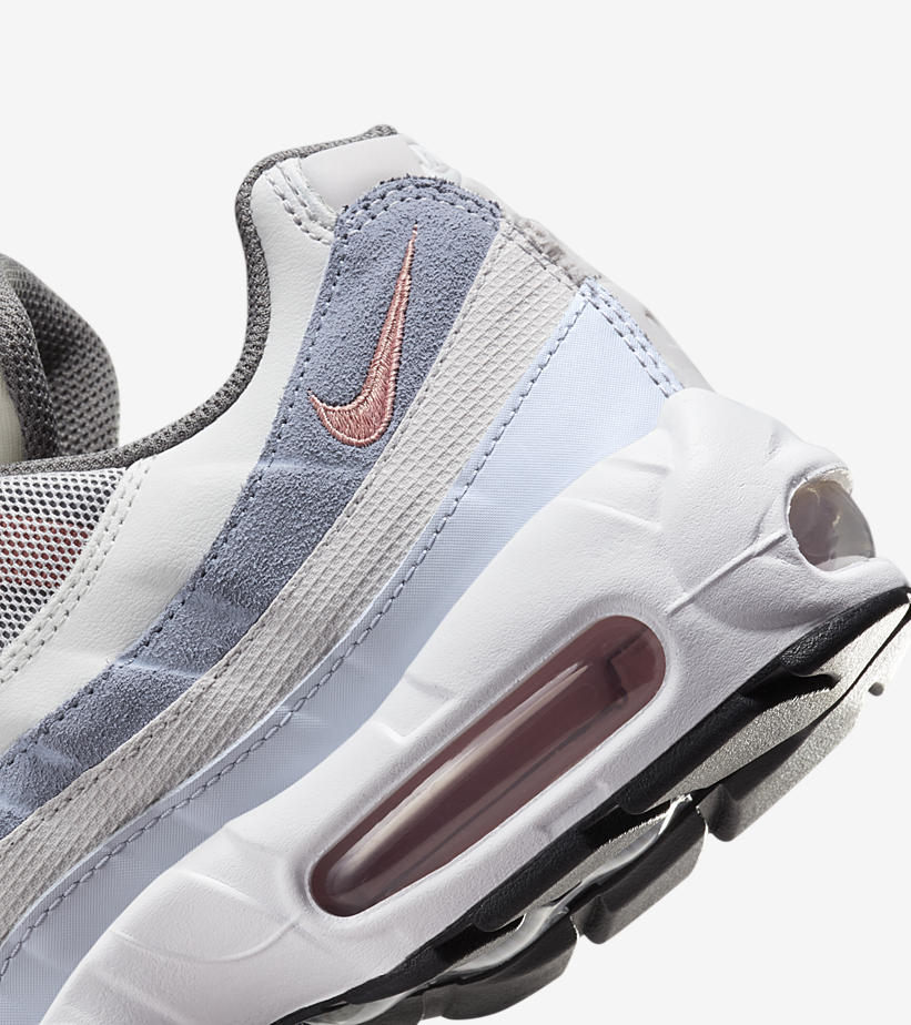 【6/15~ NIKEアプリ先行販売】ナイキ エア マックス 95 “ヴァストグレー/レッドスターダスト” (NIKE AIR MAX 95 “Vast Grey/Red Stardust”) [DM0011-008]