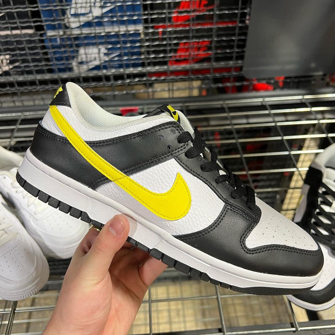 海外 7/11 発売予定！ ナイキ ダンク ロー “ホワイト/ブラック/イエロー” (NIKE DUNK LOW “White/Black/Yellow”) [FQ2431-001]