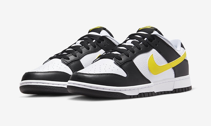 海外 7/11 発売予定！ ナイキ ダンク ロー “ホワイト/ブラック/イエロー” (NIKE DUNK LOW “White/Black/Yellow”) [FQ2431-001]