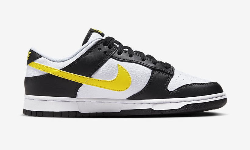 海外 7/11 発売予定！ ナイキ ダンク ロー “ホワイト/ブラック/イエロー” (NIKE DUNK LOW “White/Black/Yellow”) [FQ2431-001]