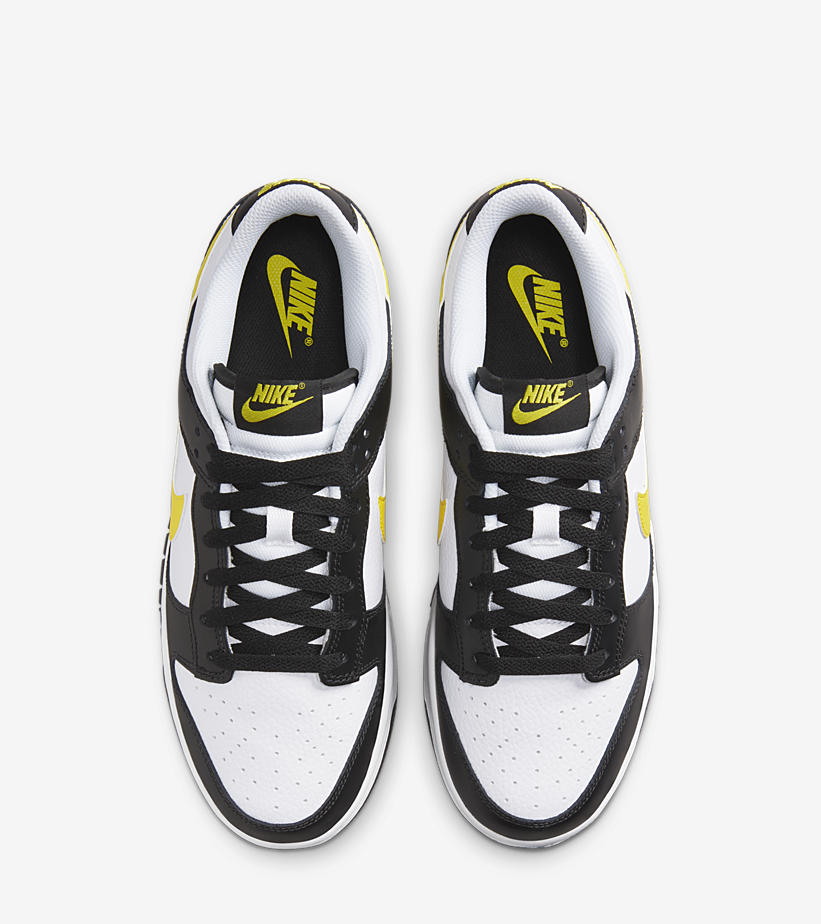 海外 7/11 発売予定！ ナイキ ダンク ロー “ホワイト/ブラック/イエロー” (NIKE DUNK LOW “White/Black/Yellow”) [FQ2431-001]