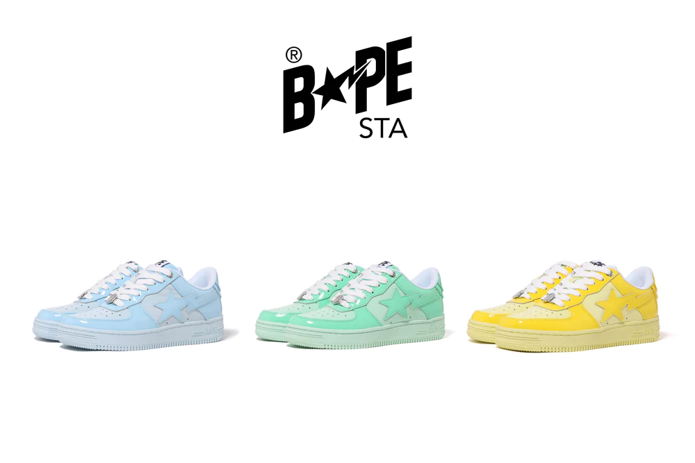 A BATHING APE LADIES からパステルカラーののBAPE STAが4/28、4/29 発売 (ア ベイシング エイプ)