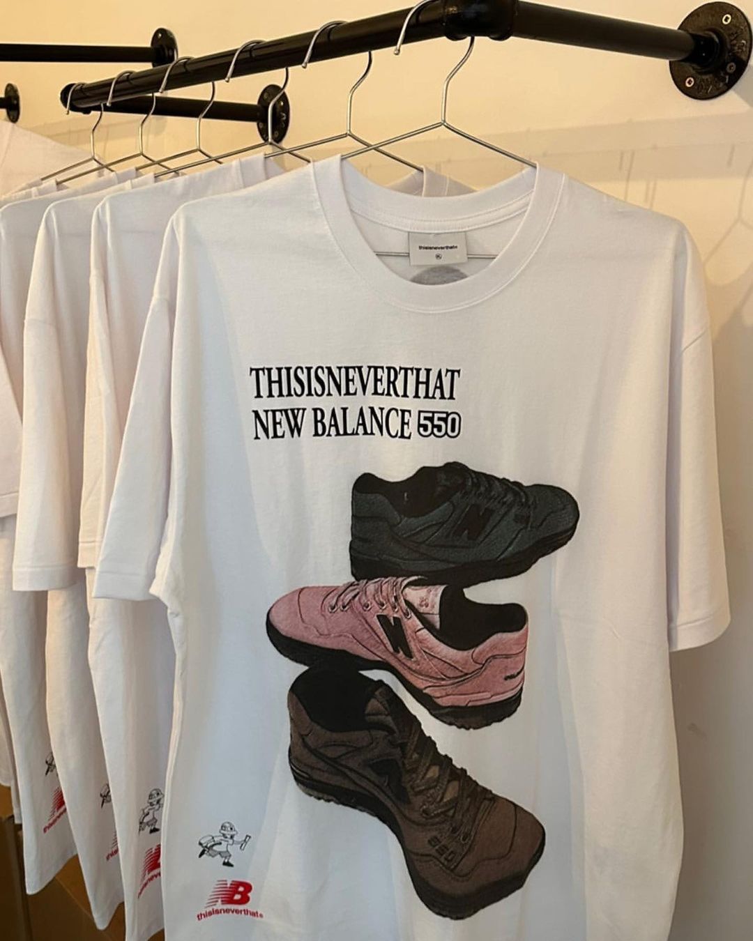 【国内 8/24、9/7 発売予定】thisisneverthat x New Balance BB550 TH/TI/TN (ディスイズネバーザット ニューバランス)