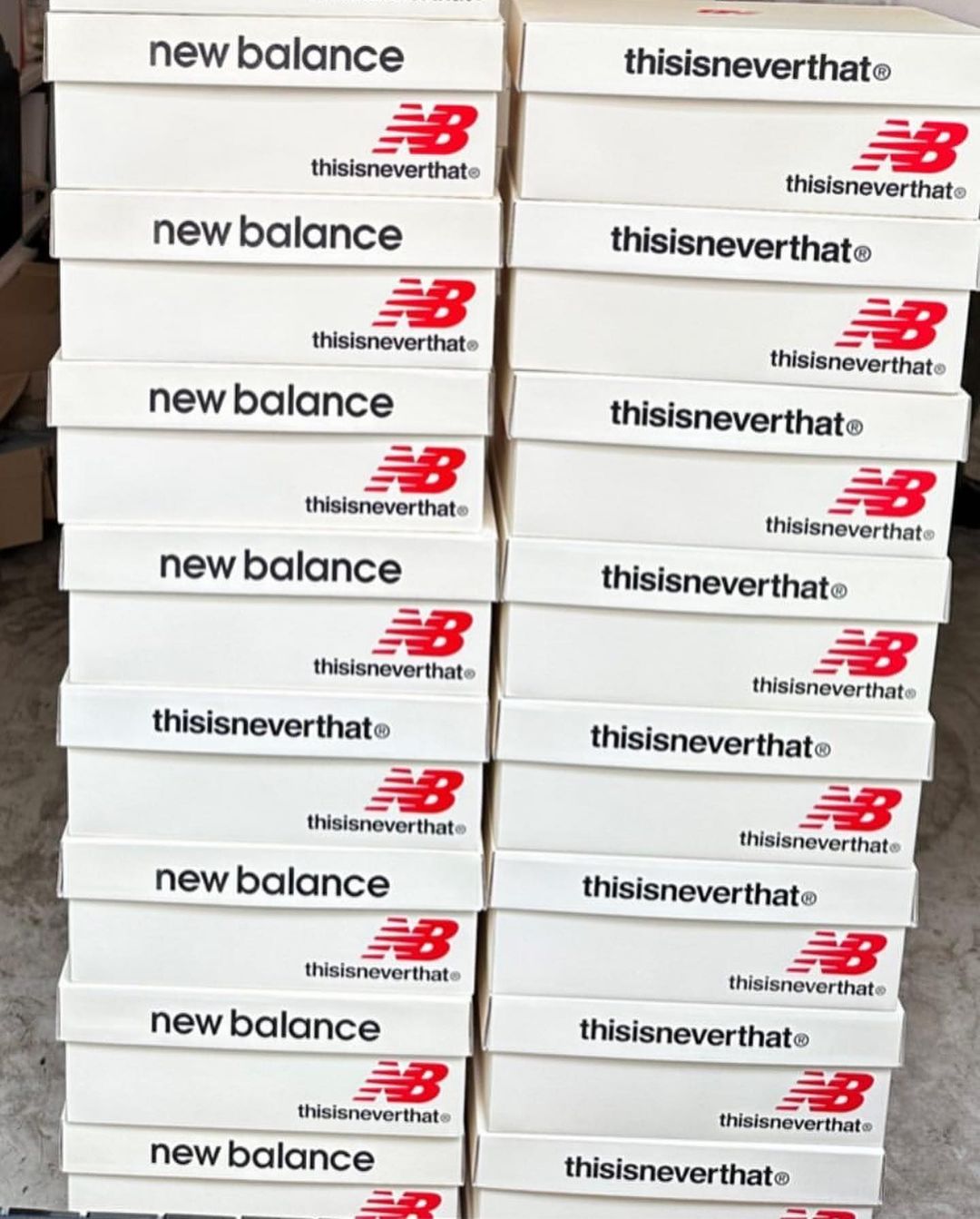 【国内 8/24、9/7 発売予定】thisisneverthat x New Balance BB550 TH/TI/TN (ディスイズネバーザット ニューバランス)