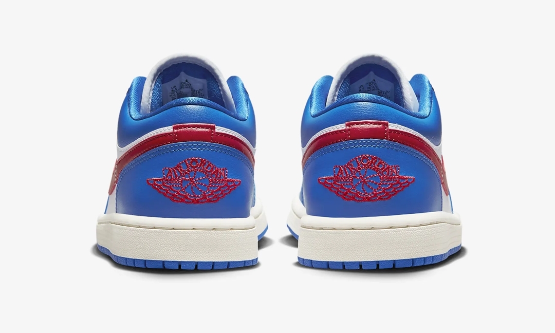 【国内 5/6 発売】ナイキ ウィメンズ エア ジョーダン 1 ロー “スポーツブルー/ホワイト/ジムレッド” (NIKE WMNS AIR JORDAN 1 LOW “Sport Blue/White/Gym Red”) [DC0774-416]