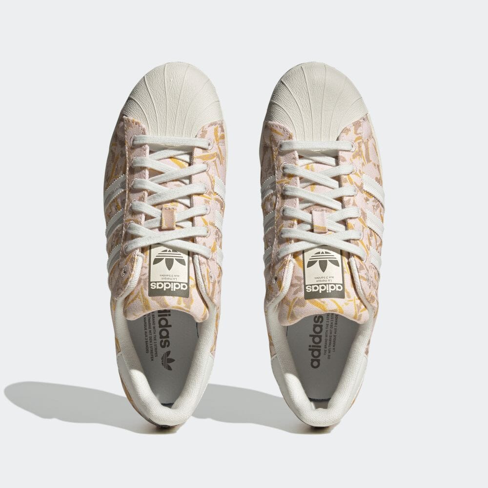 【国内 4/27 発売】フローラルプリントのキャンバスで生まれ変わった adidas Originals SUPERSTAR 82 “Wonder Quartz” (アディダス オリジナルス スーパースター 82 “ワンダークォーツ”) [IF5487]