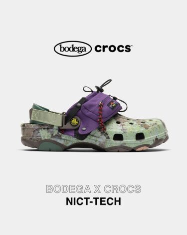 海外 5/12 発売！Bodega × CROCS All-Terrain “NICT-TECH” Clog (ボデガ クロックス オールテレイン クロッグ)