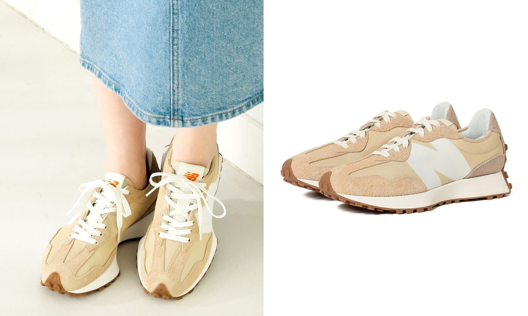 【6月下旬発売】B:MING by BEAMS × New Balance MS327 UE “Beige” (ビームス ニューバランス)