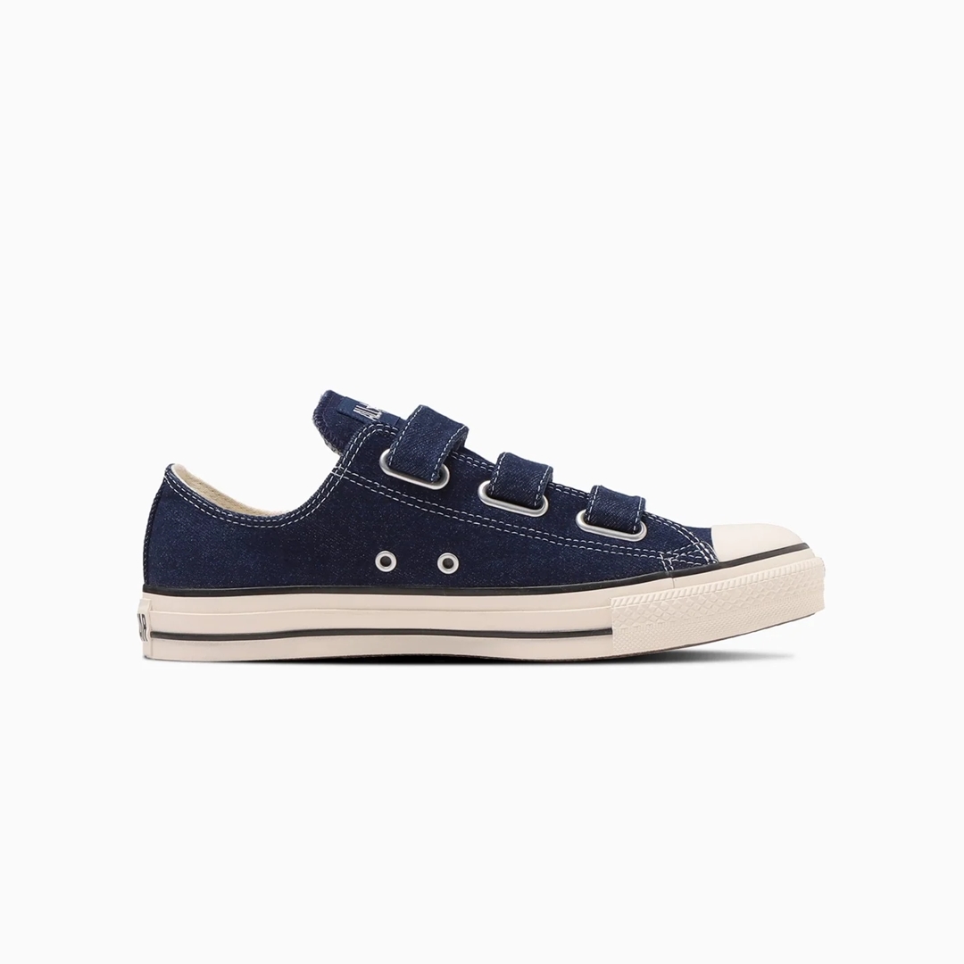 【4/18 発売】アッパーにデニム地を採用した CONVERSE ALL STAR DENIM V-3 OX (コンバース オールスター デニム V-3 OX)