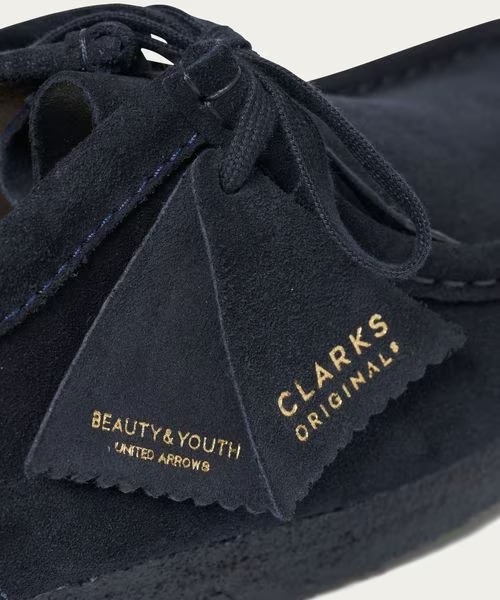 CLARKS × BEAUTY&YOUTH 別注 WALLABEE NAVYが4/8 発売 (クラークス ワラビー ビューティアンドユース)