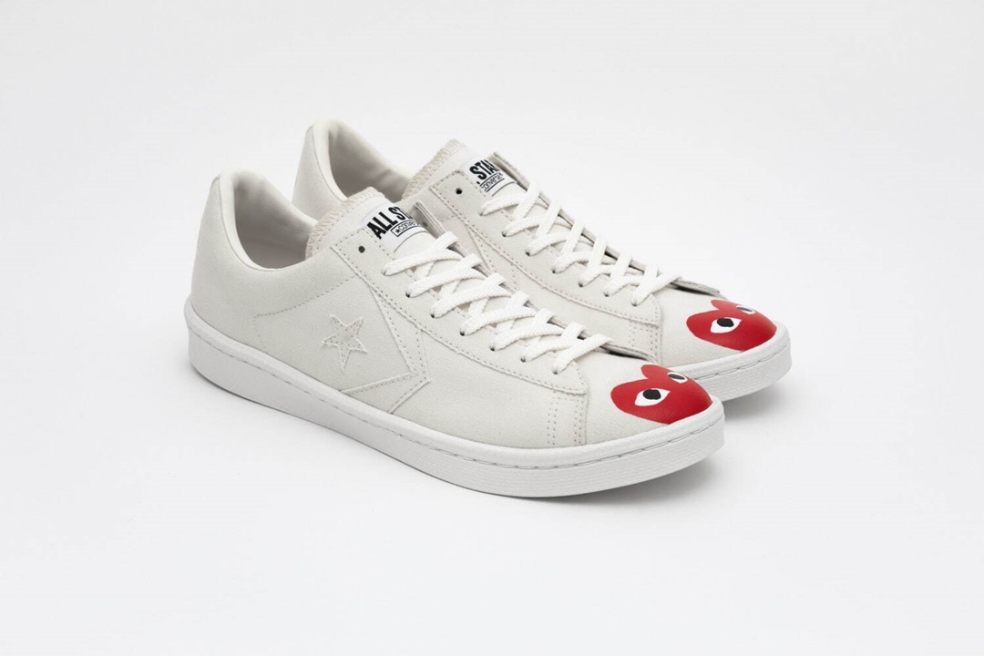 プレイ・コム デ ギャルソン × コンバース プロレザー が5/3 発売 (PLAY COMME des GARCONS CONVERSE PRO LEATHER)