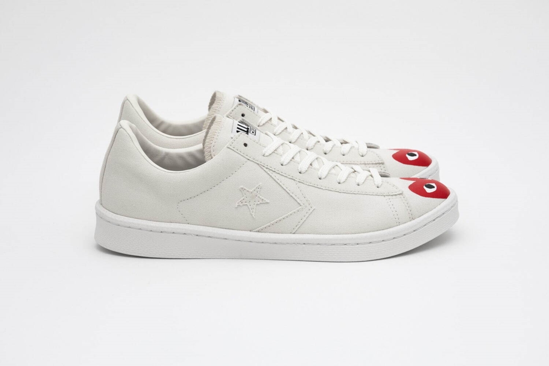 プレイ・コム デ ギャルソン × コンバース プロレザー が5/3 発売 (PLAY COMME des GARCONS CONVERSE PRO LEATHER)