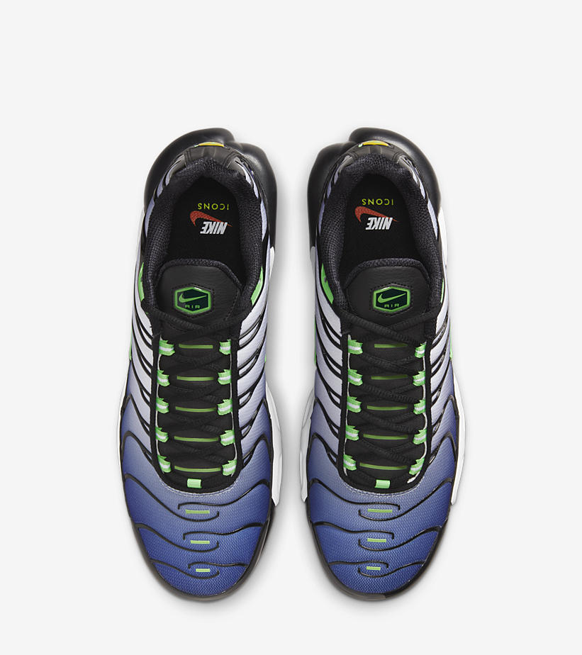 【国内 6/3 発売】ナイキ エア マックス プラス “アイコンズ/ブラック/スクリームグリーン” (NIKE AIR MAX PLUS “Icons/Black/Scream Green”) [DX4326-001]