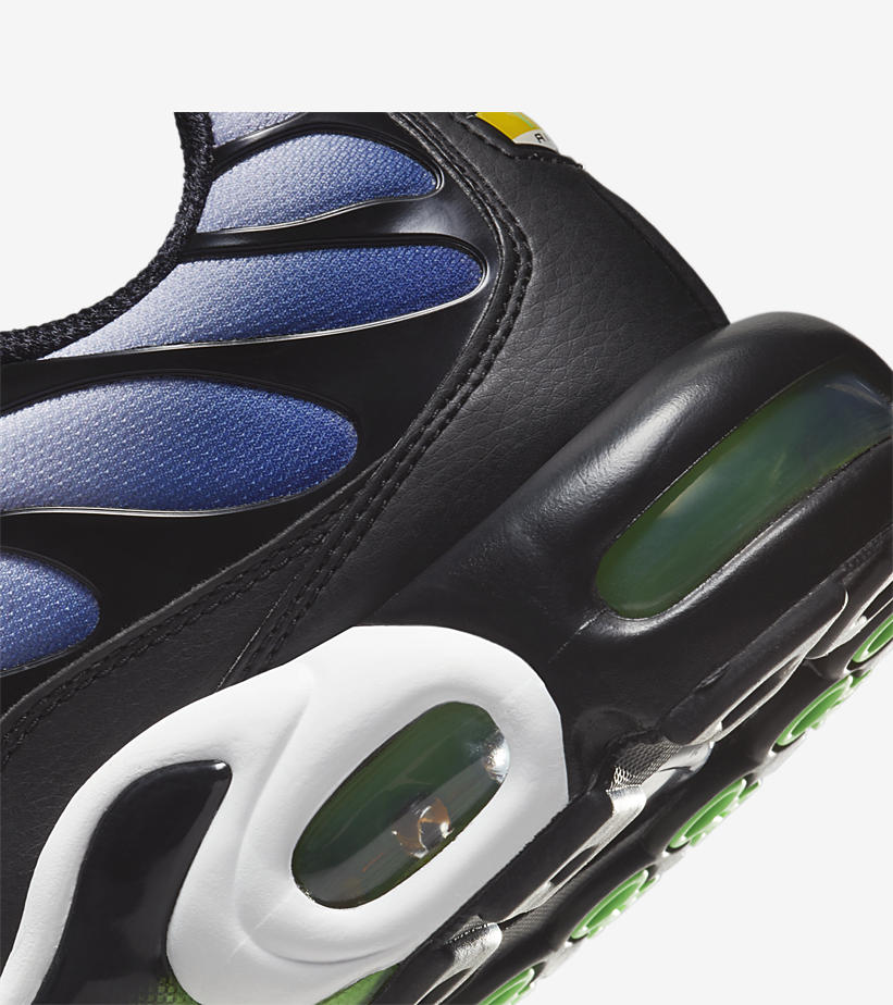 【国内 6/3 発売】ナイキ エア マックス プラス “アイコンズ/ブラック/スクリームグリーン” (NIKE AIR MAX PLUS “Icons/Black/Scream Green”) [DX4326-001]