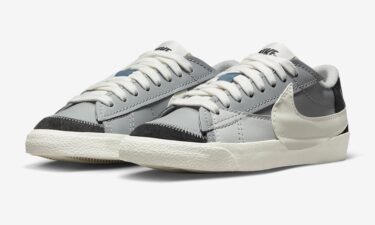 海外発売！ナイキ ブレーザー ロー 77 ジャンボ SE “ライトスモークグレー/フォトンダスト” (NIKE BLAZER LOW 77 JUMBO SE “Light Smoke Grey/Photon Dust”) [FJ5467-077]