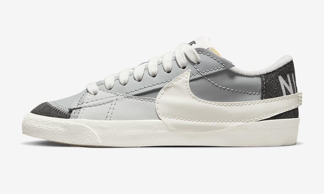 海外発売！ナイキ ブレーザー ロー 77 ジャンボ SE “ライトスモークグレー/フォトンダスト” (NIKE BLAZER LOW 77 JUMBO SE “Light Smoke Grey/Photon Dust”) [FJ5467-077]