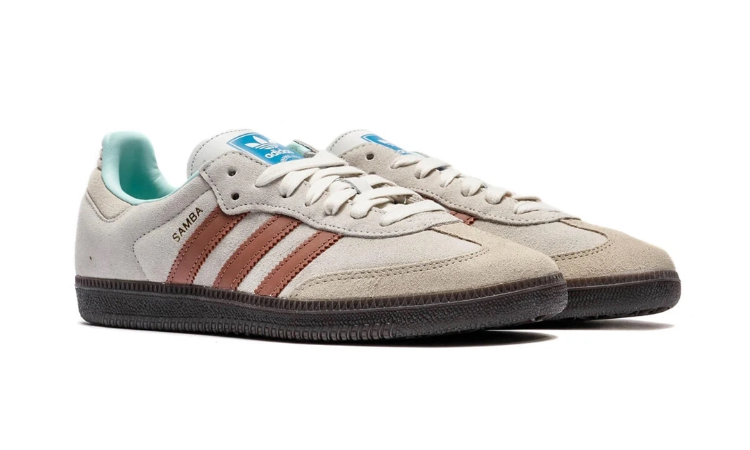 【国内 5/12 発売】アディダス オリジナルス サンバ “クリスタルホワイト/クレイストラータ” (adidas Originals SAMBA OG “Crystal White/Clay Strata”) [ID2047]