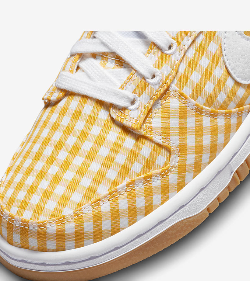 【国内 6/21 発売】ナイキ ダンク ロー “イエローギンガム” (NIKE DUNK LOW “Yellow Gingham”) [DZ2777-700]