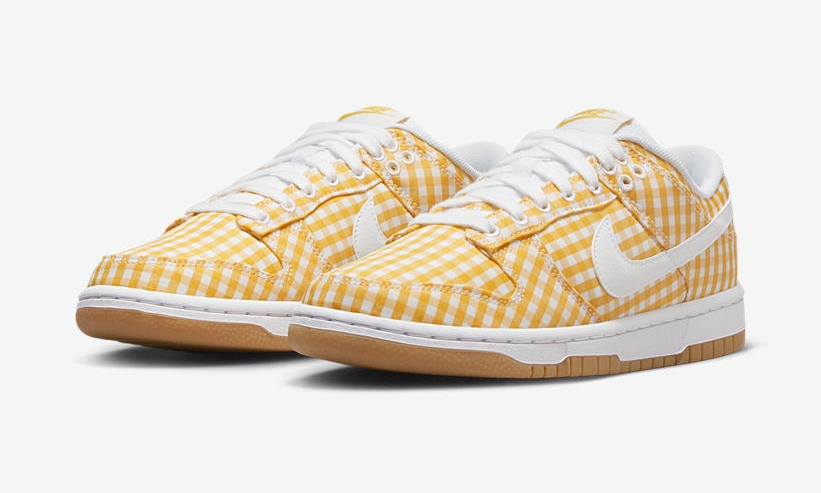 【国内 6/21 発売】ナイキ ダンク ロー “イエローギンガム” (NIKE DUNK LOW “Yellow Gingham”) [DZ2777-700]