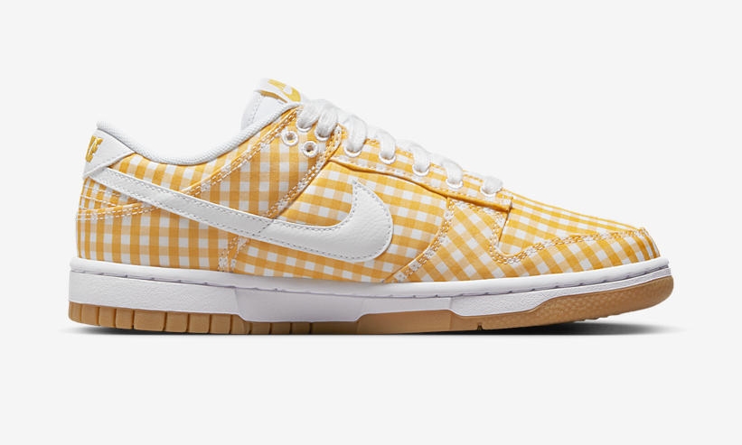 【国内 6/21 発売】ナイキ ダンク ロー “イエローギンガム” (NIKE DUNK LOW “Yellow Gingham”) [DZ2777-700]