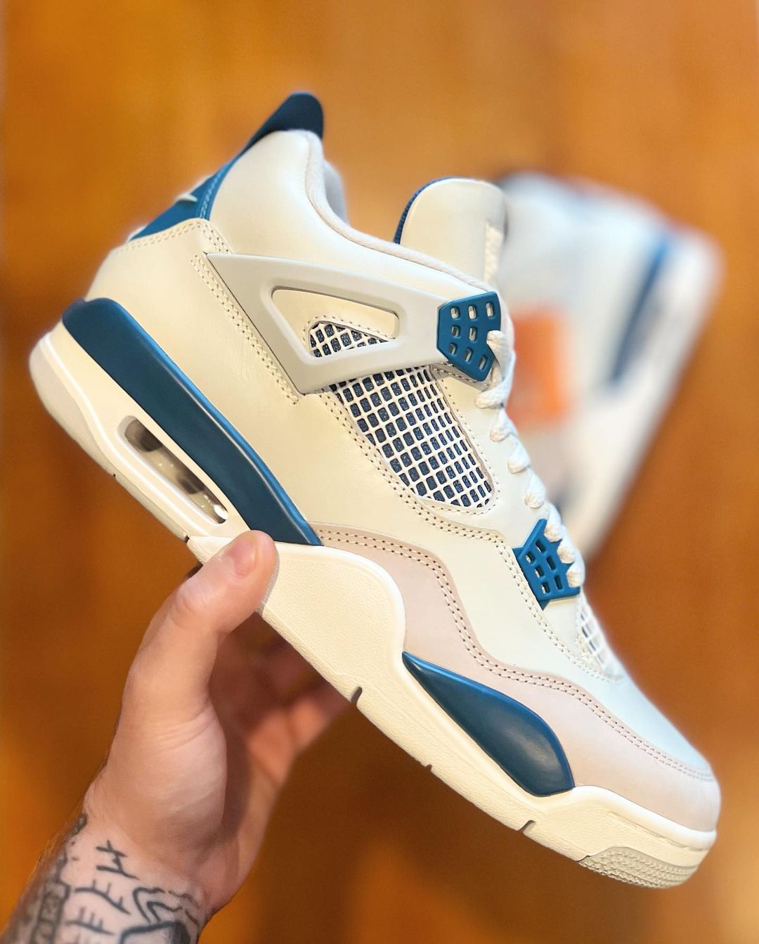 【2024年 5/4 発売】ナイキ エア ジョーダン 4 ”インダストリアルブルー” (NIKE AIR JORDAN 4 “Industrial Blue”) [FV5029-141]