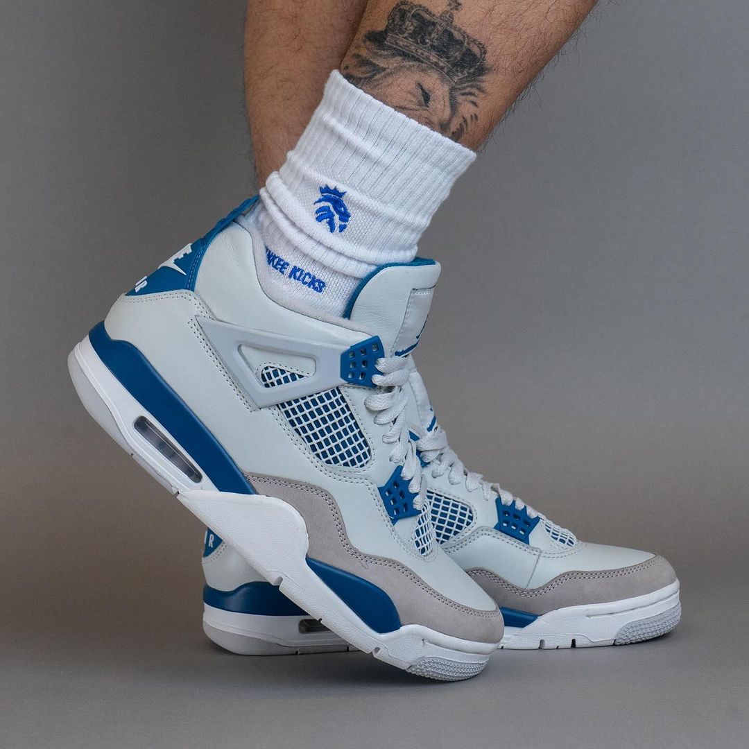 【2024年 5/4 発売】ナイキ エア ジョーダン 4 ”インダストリアルブルー” (NIKE AIR JORDAN 4 “Industrial Blue”) [FV5029-141]