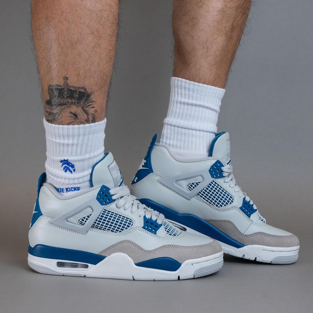 【2024年 5/4 発売】ナイキ エア ジョーダン 4 ”インダストリアルブルー” (NIKE AIR JORDAN 4 “Industrial Blue”) [FV5029-141]