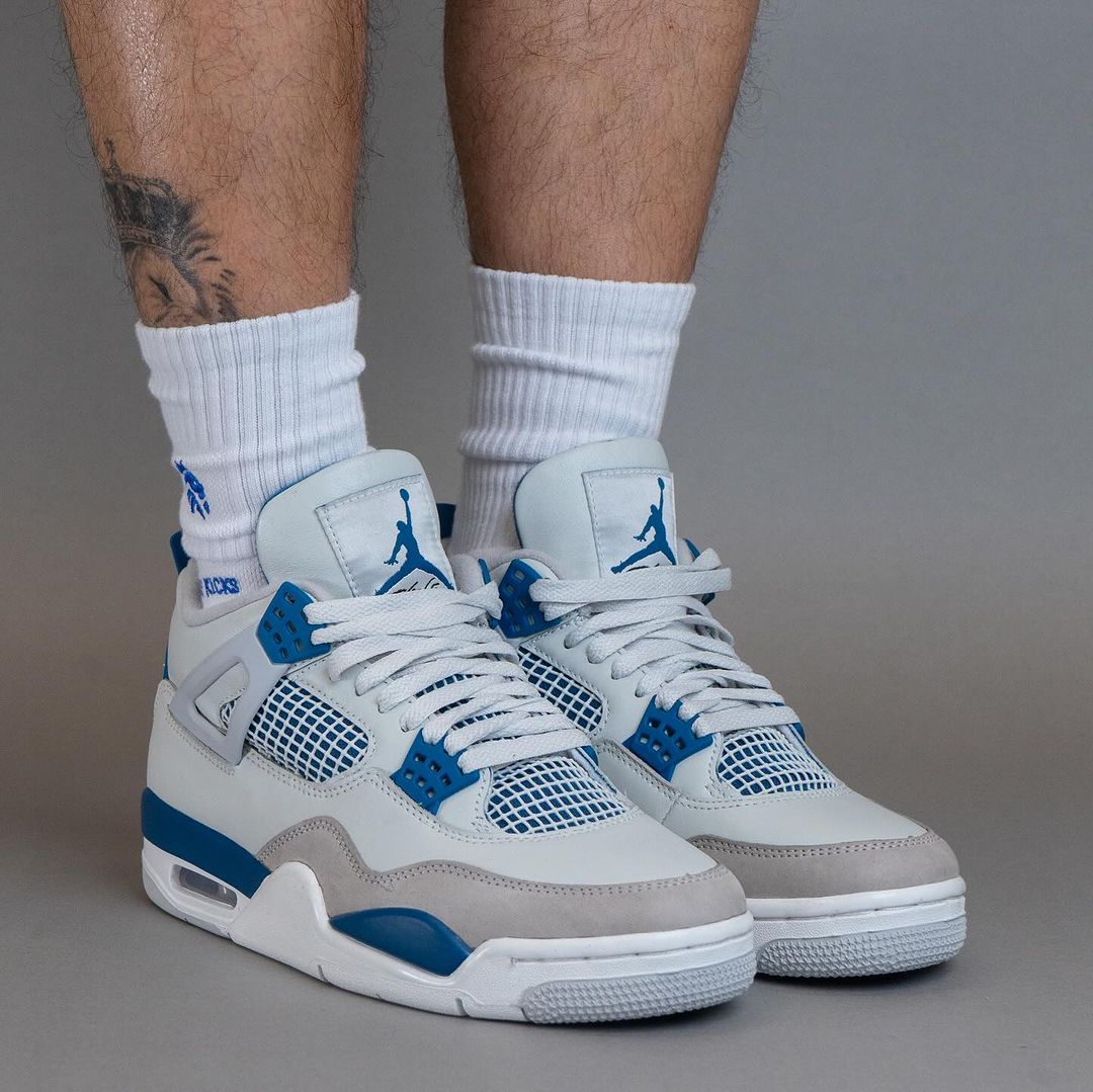 【2024年 5/4 発売】ナイキ エア ジョーダン 4 ”インダストリアルブルー” (NIKE AIR JORDAN 4 “Industrial Blue”) [FV5029-141]