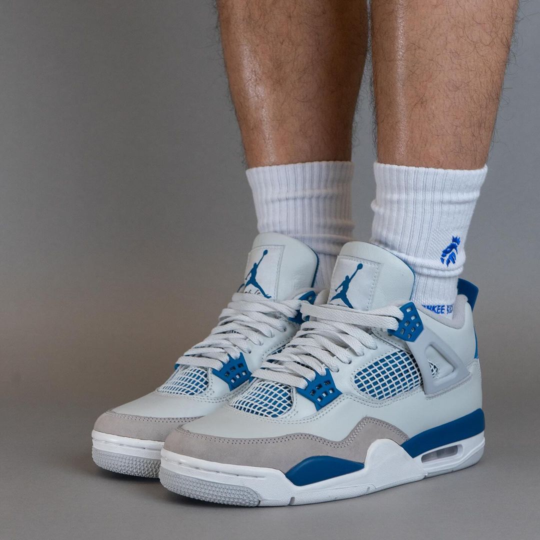 【2024年 5/4 発売】ナイキ エア ジョーダン 4 ”インダストリアルブルー” (NIKE AIR JORDAN 4 “Industrial Blue”) [FV5029-141]