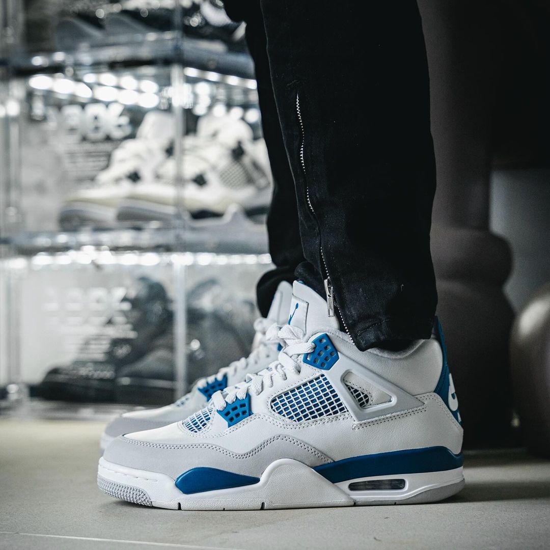 【2024年 5/4 発売】ナイキ エア ジョーダン 4 ”インダストリアルブルー” (NIKE AIR JORDAN 4 “Industrial Blue”) [FV5029-141]