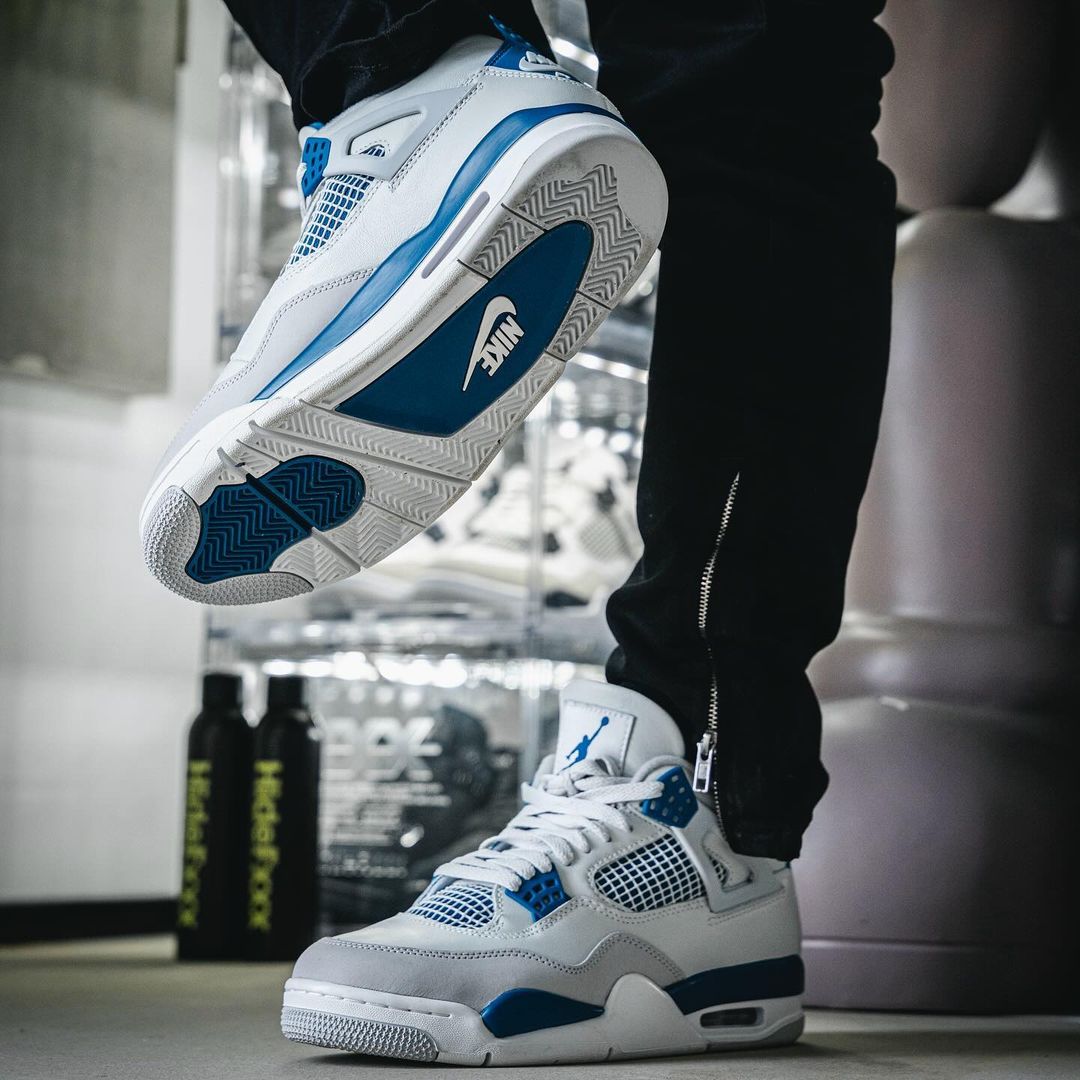 【2024年 5/4 発売】ナイキ エア ジョーダン 4 ”インダストリアルブルー” (NIKE AIR JORDAN 4 “Industrial Blue”) [FV5029-141]