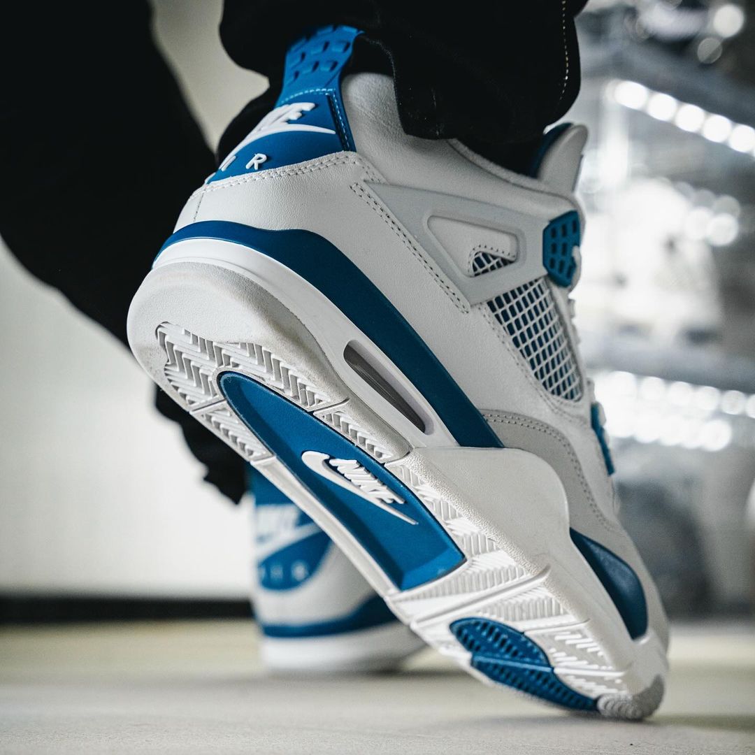 【2024年 5/4 発売】ナイキ エア ジョーダン 4 ”インダストリアルブルー” (NIKE AIR JORDAN 4 “Industrial Blue”) [FV5029-141]